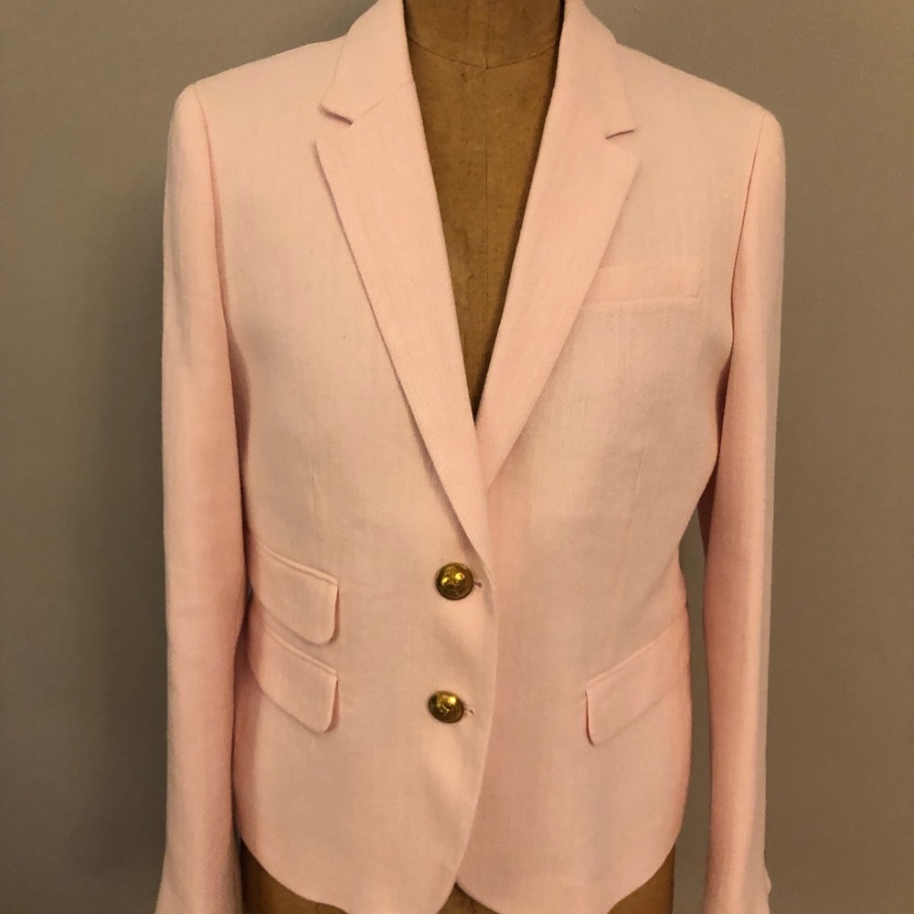 J. Crew Dalton Baby Pink Blazer - Brand New with Tags